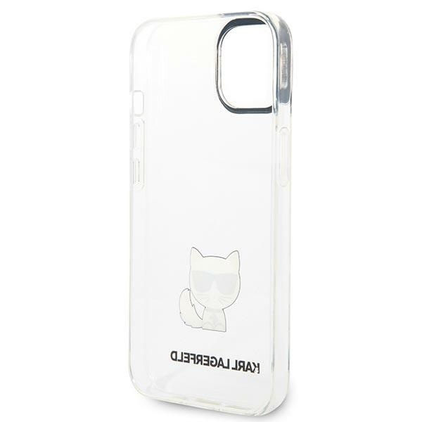 Etui Karl Lagerfeld Choupette Body na iPhone 14 Plus - przezroczyste