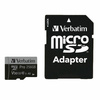 Verbatim Karta microSD 256GB + adapterPro U3 czarny/black 47045