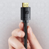 Baseus HDMI 2.1 Cable 8K 60 Hz 48 Gbps / 4K 120 Hz / 2K 144 Hz 3D eARC QMS Dynamic HDR VRR ALLM 3 m black (CAKGQ-L01)