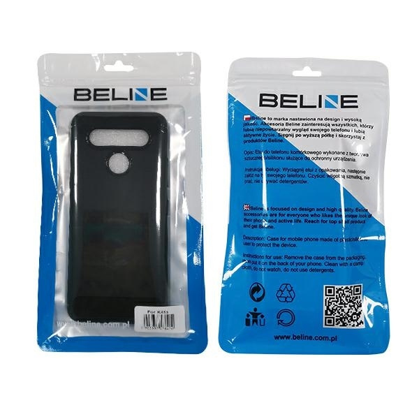 Beline Etui Carbon iPhone 13 Mini 5,4" czarny/black