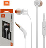EARPHONES JBL T110  WHITE