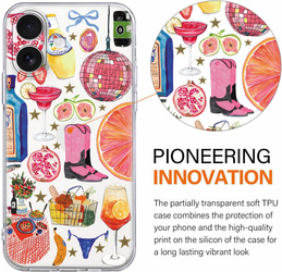 Etui Pnakqil Iphone 17, Aesthetic summer vibes, fruits party style pudełko