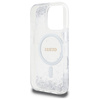 Guess GUHMP16LRGRGES iPhone 16 Pro 6.3"  srebrny/silver hardcase Resin Gradient Glitter MagSafe