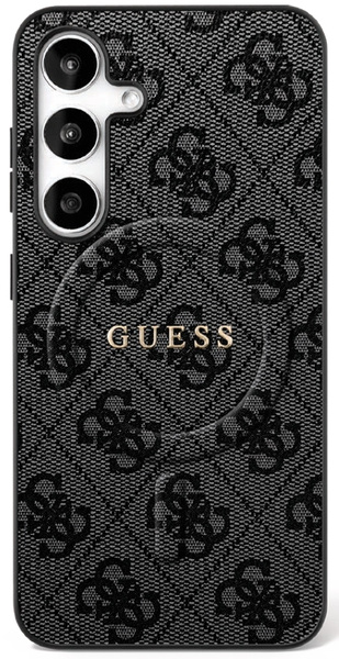 Etui Guess 4G Ring Classic Logo MagSafe  do Samsung Galaxy S25 FE czarny