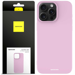 Spacecase Etui Silicone Case iPhone 15 Pro Max lilac