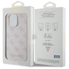 GUESS GUHCP15XG4GFPI IPHONE 15 PRO MAX 6.7" RÓŻOWY/PINK HARD CASE 4G METAL GOLD LOGO