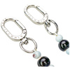 Zawieszka na torebkę handstrap Nimmy New Big Eye Cute Pets 2.0 szary