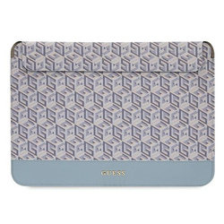 Guess Sleeve GUCS14HGCFSEB 14"niebieski/blue GCube Stripes