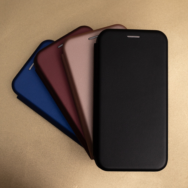 Etui Smart Diva do Huawei P30 Lite granatowe