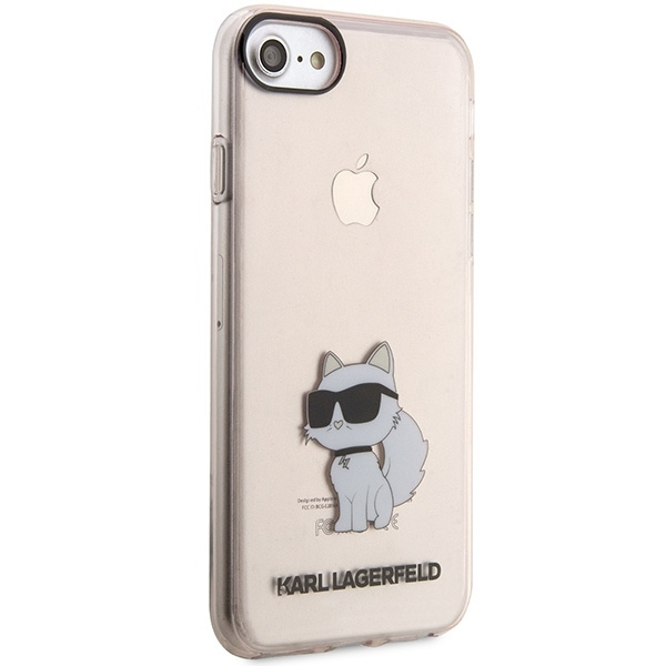 Karl Lagerfeld KLHCI8HNCHTCP iPhone 7/8/ SE 2020 / SE 2022 pink/pink hardcase Ikonik Choupette