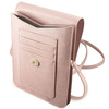 Guess Torebka GUWBRSAVSPI różowy/pink Saffiano Script