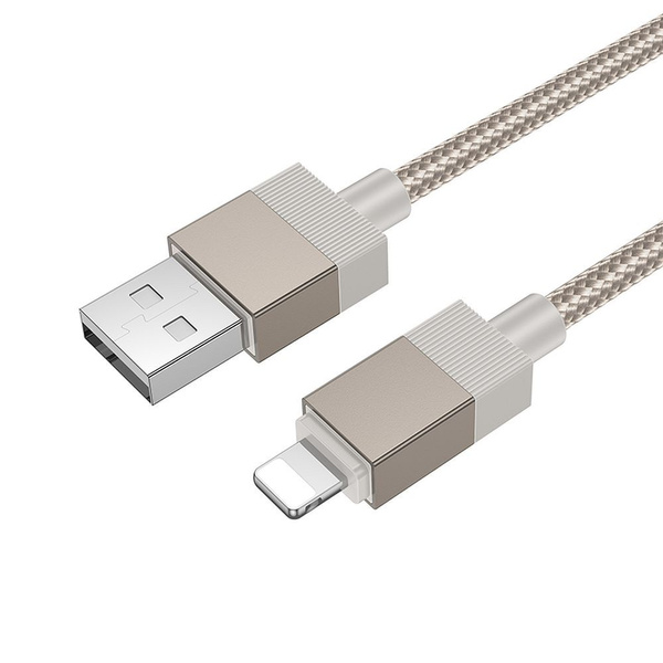 Kabel USB A do Lightning Hoco 2,4A 1 m X110 złoty
