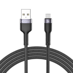 TECH-PROTECT ULTRABOOST MICRO-USB CABLE 2.4A 200CM BLACK