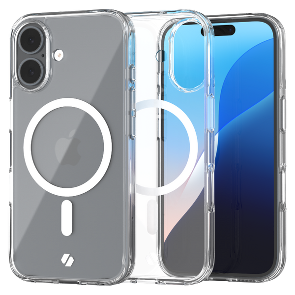 Spacecase Etui Clear Mag iPhone 16