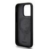 DKNY DKHMP13LSNYACH iPhone 13 Pro / 136.1" czarny/black hardcase Liquid Silicone White Printed Logo MagSafe