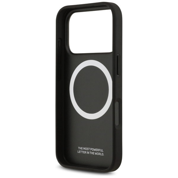 Etui BMW M Kevlar Lines & Logo MagSafe   do iPhone 17 Pro czarny