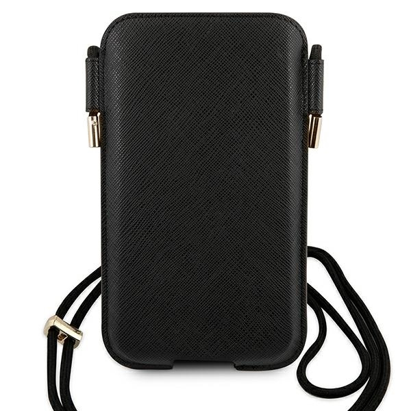 Guess Torebka GUHCP12MSAPSBK 6,1"czarny/black Saffiano