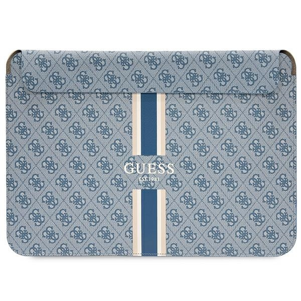 Guess Sleeve GUCS16P4RPSB 16" niebieski/blue 4G Printed Stripes
