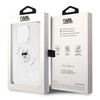 Karl Lagerfeld IML Choupette MagSafe case for iPhone 15 Pro - transparent