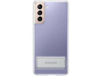 Etui SAMSUNG Clear Standing Cover do Galaxy S21 EF-JG991CTEGWW Uszkodzone opakowanie