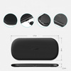 CHOETECH 2IN1 QI WIRELESS CHARGER FOR AIRPODS 2 PHONE / EARPHONE WITH 5 CHARGING COILS BLACK (T535-S (H))