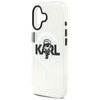 Etui Karl Lagerfeld IML Karl Sketch Logo MagSafe do iPhone 17 przezroczysty