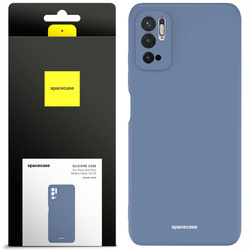 Spacecase Etui Silicone Case Poco M3 Pro/ Note 10 5G blue
