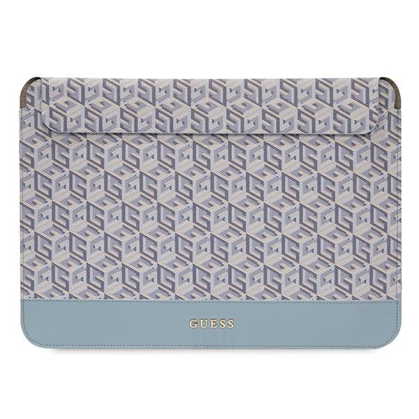 Guess Sleeve GUCS14HGCFSEB 14"niebieski/blue GCube Stripes