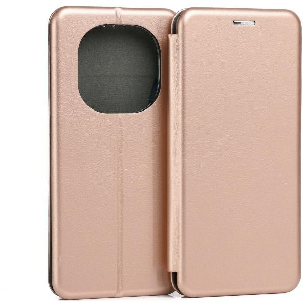 Etui Beline Book Magnetic Xiaomi Redmi    Note 14 Pro Plus 5G różowo-złoty/rosegold