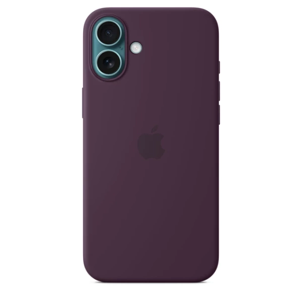 APPLE SILICON CASE MYYD3ZM/A IPHONE 16 PLUS PLUM ORYGINALNA PLOMBA