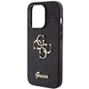Guess GUHCP15LHG4SGK iPhone 15 Pro 6.1" czarny/black hardcase Glitter Script Big 4G