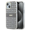 DKNY DKHMP15SHRHSEE iPhone 15 / 14 / 136.1" beżowy/beige hardcase IML Mono & Stripe MagSafe