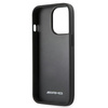 AMG AMHCP13LDOLBK iPhone 13 Pro / 13 6,1" czarny/black hardcase Leather Hot Stamped