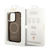 Guess GUHMP14XHTCMK iPhone 14 Pro Max6,7" czarny/black hard case Gold Outline Translucent MagSafe