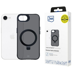 Etui 3MK Smoke Case Mag&Stand do Apple iPhone 16e