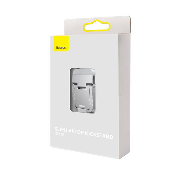 Baseus universal laptop feet stands (2 pcs.) silver (LUZC000012)