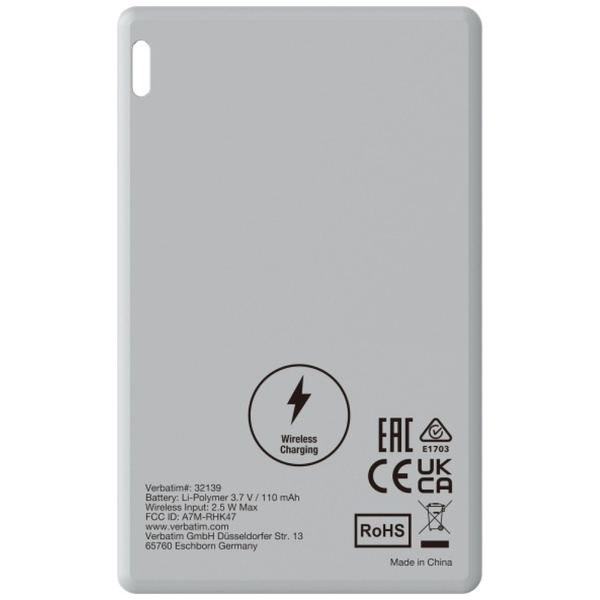 Verbatim My Finder Card Bluetooth czarny srebrny/black silver - urządzenie do śledzenia 2szt MYFCR-02BS 32140