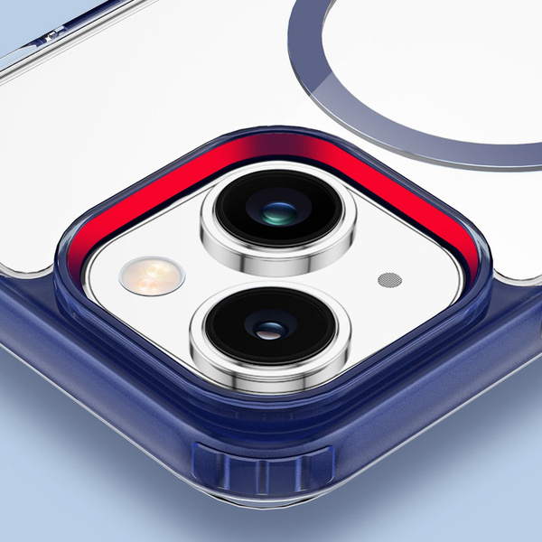 Dux Ducis Clin2 case for iPhone 14 Plus magnetic cover MagSafe gray