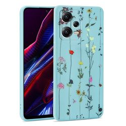 TECH-PROTECT MOOD XIAOMI REDMI NOTE 12 5G / POCO X5 5G GARDEN BLUE