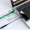 Kabel Ugreen 10387 USB-C - USB-C PD QC 4K 60Hz 100W 5A 10Gb/s 1m - czarny