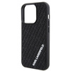 Etui Karl Lagerfeld 3D Rubber Multi Logo na iPhone 15 Pro - czarne