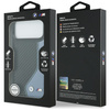 Etui BMW M Carbon Logo MagSafe do iPhone 17 Pro Max niebieski