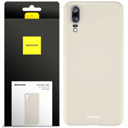 Spacecase Etui Silicone Case Huawei P20 bone