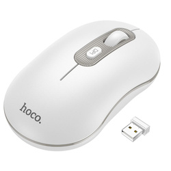 Myszka bezprzewodowa Hoco 2,4G 1600 dpi GM21 biała