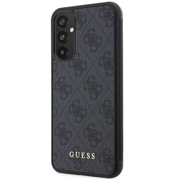 GUESS GUHCSA34G4GFGR A34 5G A346 SZARY/GREY HARD CASE 4G METAL GOLD LOGO