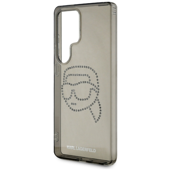 Etui Karl Lagerfeld Rhinestones Karl      Head Logo Samsung Galaxy S25 Ultra czarny