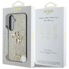 Etui Guess Fixed Glitter Big 4G Metal    Logo do Samsung Galaxy S25+ złoty
