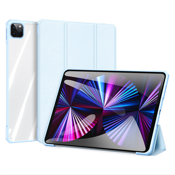 Dux Ducis Copa etui do iPad Pro 11'' 2020 / iPad Pro 11'' 2018 / iPad Pro 11'' 2021 pokrowiec smart cover z podstawką niebieski