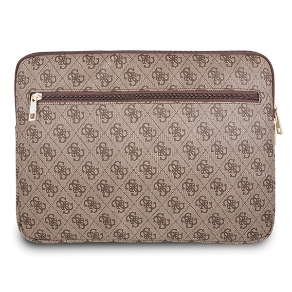 Guess Sleeve GUCS134GB 13" brązowy/brown 4G UPTOWN