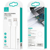 Kabel USAMS US-SJ603 U84 3A USB-C do     USB-A 3m biały